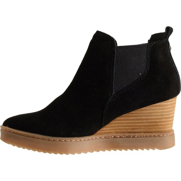 new Sofft  Samaya Wedge Booties Waterproof Suede 259 3S7 - Picture 3 of 5